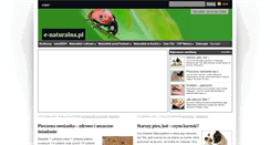 Desktop Screenshot of e-naturalna.pl